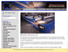 Tablet Screenshot of plazcutz.com